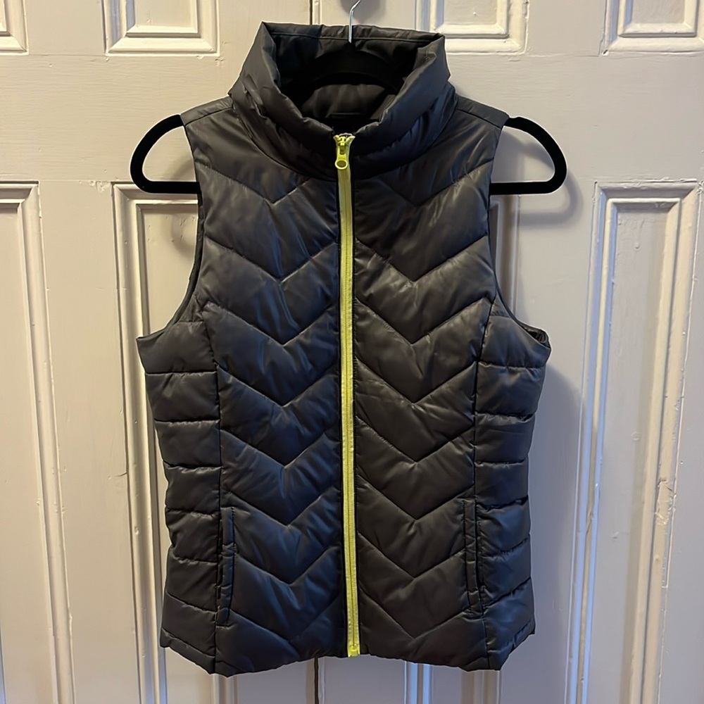 Gray Puffer Vest